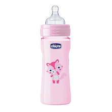 Carica l&#39;immagine nel visualizzatore di Gallery, Chicco 00020623110000 Benessere Colorato Bambina Biberon, Silicone, Rosa - Ilgrandebazar