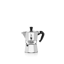 Carica l'immagine nel visualizzatore di Gallery, Bialetti Mokina Caffettiera Alluminio, Tazze 0,5, Argento, 13x6.5x12 cm