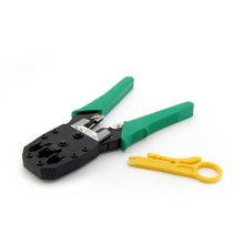 Carica l&#39;immagine nel visualizzatore di Gallery, Incutex Pinza crimpatrice per connettori di Rete RJ45/11, 8P8C, 6P6C, 4P4C1... - Ilgrandebazar