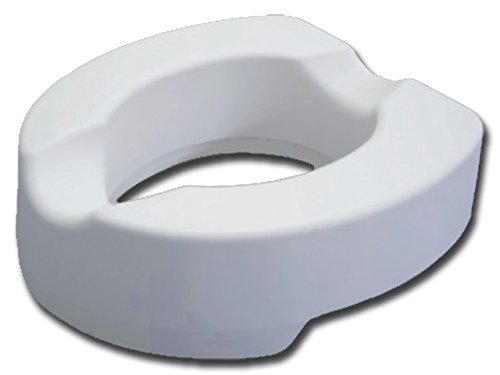 Gima Rialzo WC, Alzawater anatomico con sistema di fissaggio laterale,... - Ilgrandebazar