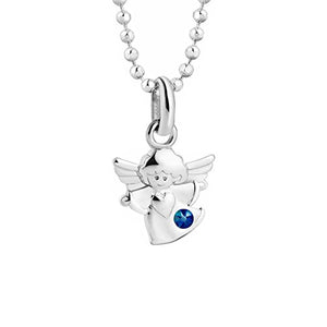 butterfly Bambine Ragazze Catena Argento 925 Swarovski Elements Originali...