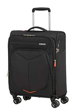 Carica l'immagine nel visualizzatore di Gallery, American Tourister Summerfunk Bagaglio a mano, Spinner S Nero (Black)