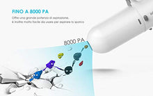 Carica l'immagine nel visualizzatore di Gallery, ieGeek Aspirapolvere per Auto 8000Pa, a Mano Potente 130W DC...