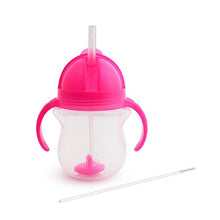 Carica l&#39;immagine nel visualizzatore di Gallery, Tazza Munchkin Click Lock™ Tip &amp; Sip Flexi-straw Cup - 207ml (rosa) Pink - Ilgrandebazar