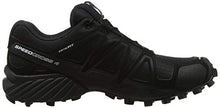 Carica l&#39;immagine nel visualizzatore di Gallery, SALOMON Speedcross 4, Scarpe da 44 EU, Nero Black Metallic