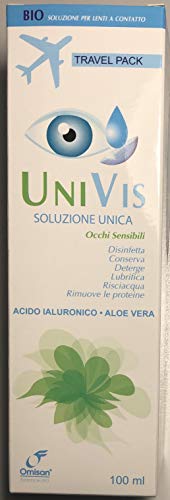 Univis Pf0392 Bio Soluzione Unica per Lenti a Contatto - 100 Ml - Ilgrandebazar