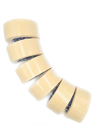 Nastro di carta per mascheratura, verniciatura, 50m x 50mm, Torre da 6 rotoli - Ilgrandebazar