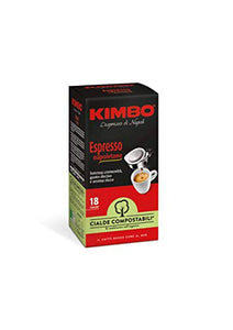 Kimbo Cialde Compostabili Espresso Napoletano - 8 Astucci da 18 Cialde... - Ilgrandebazar