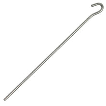 Carica l'immagine nel visualizzatore di Gallery, 10T - Set PEG IT 10RD-25SV, di picchetti, 25 cm, Colore: Argento