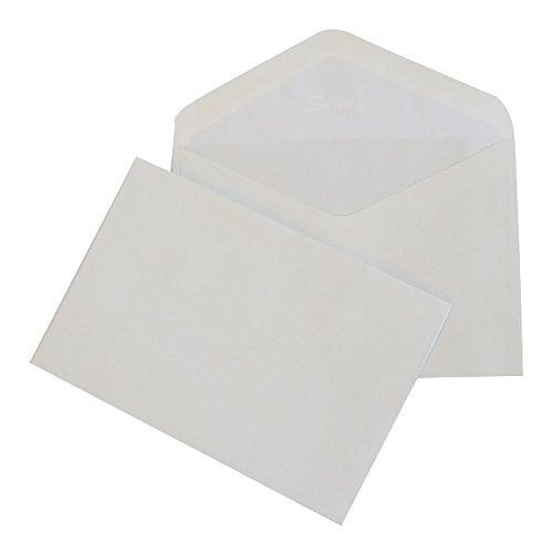 Pigna 0388674 Buste Taglio a Punta, Senza Finestra, Gommata, 12 x 18 cm, 80...