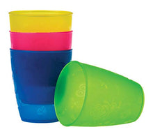 Carica l'immagine nel visualizzatore di Gallery, Nuby ID65662 - Confezione da 4 bicchieri in polipropilene 270 ml, mesi 12+
