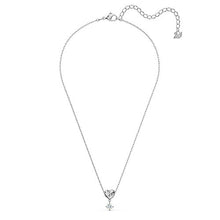 Carica l&#39;immagine nel visualizzatore di Gallery, Swarovski Collana con Ciondolo Donna Placcato_Oro Cristallo Rotonda - 5517928 - Ilgrandebazar