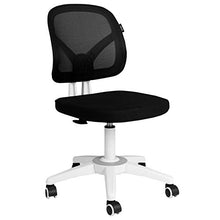 Carica l&#39;immagine nel visualizzatore di Gallery, Hbada Sedia da Ufficio Girevole scrivania Schienale Bianca