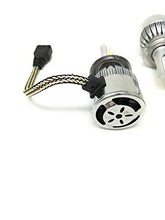 Carica l'immagine nel visualizzatore di Gallery, TEMPO DI SALDI Coppia Di Lampade A Led Per Auto Moto C6 H7 6000K Fari Luce...