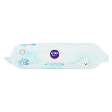Carica l&#39;immagine nel visualizzatore di Gallery, Nivea Baby Salviettine Pure &amp; Sensitive - Pacco da 63 Pezzi - Ilgrandebazar