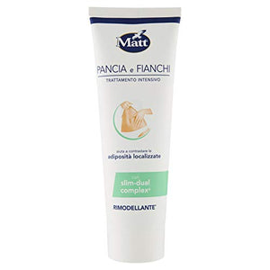 Matt - Crema Intensiva Pancia e Fianchi - Snellente e Rimodellante per...