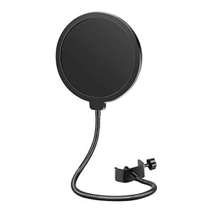 Neewer NW(B-3) 6" Filtro Antipop di Microfono da Studio con Clip Supporto... - Ilgrandebazar