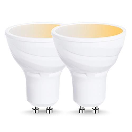 Lohas Smart Lamp Spotlight, Lampadina a LED con attacco GU10, bianco... - Ilgrandebazar