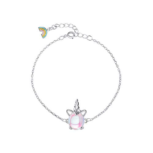 Regali per braccialetti Unicorno Bracciali Braccialetto arcobaleno...