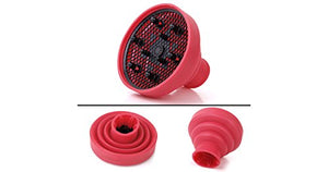 DIFFUSORE universale PIGHEVOLE in silicone da viaggio per phon asciugacapelli - Ilgrandebazar