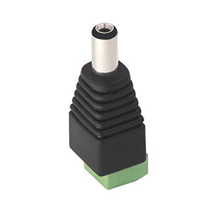 VCE 6 paia di connettori alimentazione DC maschio femmina 5,5 mm x 2,1 mm...