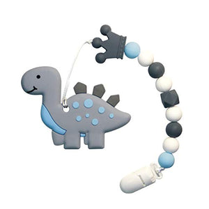 Clip ciuccio dentizione neonati massaggiagengive Dentifricio JRBT-GD - Ilgrandebazar