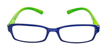 Carica l&#39;immagine nel visualizzatore di Gallery, Edison &amp; King Occhiali da Lettura con Stanghette +1,50 diottrie, blu-verde - Ilgrandebazar
