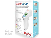 Carica l&#39;immagine nel visualizzatore di Gallery, GIMA GIMATEMP Termometro febbre infrarossi, termoscanner per e...
