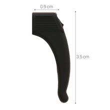 Carica l&#39;immagine nel visualizzatore di Gallery, kwmobile Gancio ferma occhiali in silicone - Set 4 ganci antiscivolo L, Nero - Ilgrandebazar