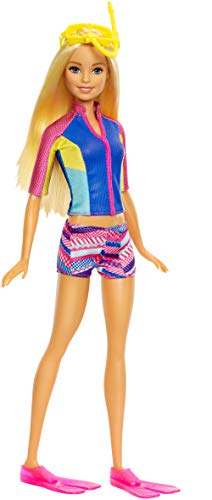 Barbie- Magia del Delfino, Multicolore, FBD63 - Ilgrandebazar