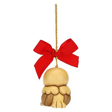 Carica l'immagine nel visualizzatore di Gallery, THUN - Addobbi Natalizi, Barbagianni in Ceramica Decorata a Mano, Versione Piccolo - Idea Regalo Natale 2022-4x4x4.8 cm h
