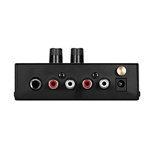 Muslady Phono Preamplificatore Ultra-compatta con Controlli di Livello e...