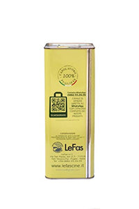 Le Fascine Olio Extravergine Di Oliva Italiano In Latta Da 5 Lt 100 %...