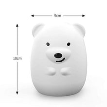 Carica l&#39;immagine nel visualizzatore di Gallery, Luce Notturna Bambini in Silicone Morbido Safe Lampada da Comodino 9 Colori... - Ilgrandebazar