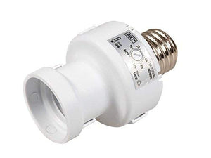 Maclean Mce21w Portalampada con Attacco E27, sensore crepuscolare e... - Ilgrandebazar