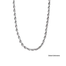 Carica l&#39;immagine nel visualizzatore di Gallery, Collana con ciondolo a forma di croce, in oro bianco, da uomo e donna,... - Ilgrandebazar