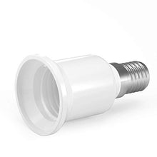 Carica l&#39;immagine nel visualizzatore di Gallery, kwmobile adattatore lampadina E14 E27-4x attacchi porta lampada 4x E14-&gt;E27 - Ilgrandebazar