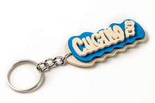 Carica l&#39;immagine nel visualizzatore di Gallery, Portachiavi in legno fatto a mano personalizzato con la scritta Cugino TVB,... - Ilgrandebazar