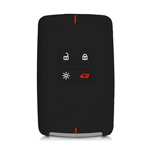 kwmobile Copri-Chiave Compatibile con Renault 4 Tasti Smart Key (Solo...