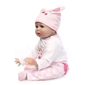 ZIYIUI Realtà neonatale Vinile in Silicone Morbido 55 cm 22 Pollici...