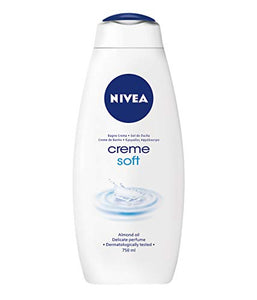 Nivea Bagno Crema Creme Soft, Bagnoschiuma Fregranza Delicata e Ricco di... - Ilgrandebazar