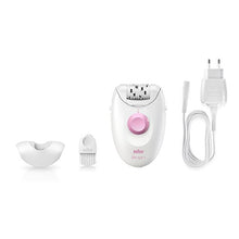 Carica l'immagine nel visualizzatore di Gallery, Braun Silk-épil 1 1370 Epilatore a Rete con 1 Accessorio, pink