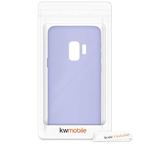 kwmobile Cover Compatibile con Samsung Galaxy S9 - Custodia lavanda pastello