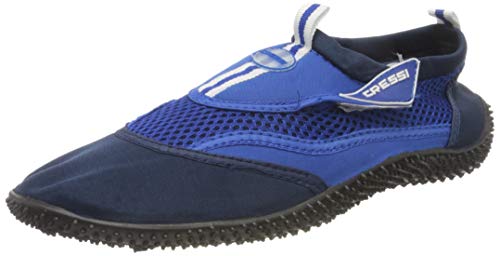 Cressi Reef, Scarpette Adatte per Mare e Sport 42 EU, Blu(Azzurro/Blu)
