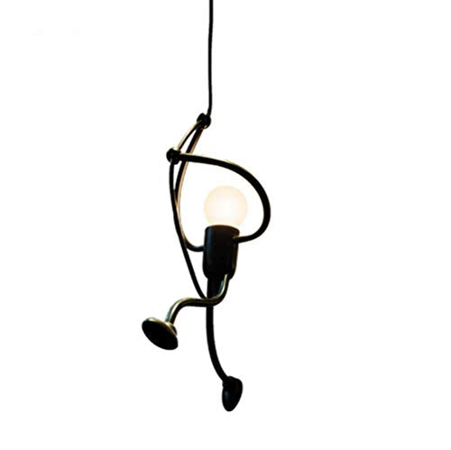 DAXGD Ferro Lampada a sospensione, lampadari creativi del lampadario di...