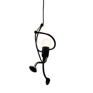DAXGD Ferro Lampada a sospensione, lampadari creativi del lampadario di...
