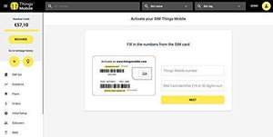 SIM Card Things Mobile prepagata per IOT e M2M con copertura globale e 10 €...