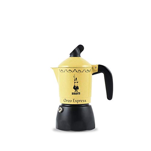 Bialetti 0002328/Mr Moka Orzo Express, Caffettiera, Alluminio, 2 tazze - Ilgrandebazar