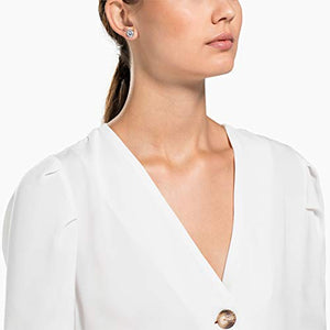 Swarovski Orecchini Angelic, Cristallo Bianco, Rodiati, da Donna - Ilgrandebazar