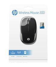 Carica l'immagine nel visualizzatore di Gallery, HP - PC 200 Mouse Wireless, Tecnologia LED Rosso, Laser fino a 1000 DPI, Nero